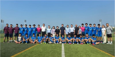 国家体育总局张家胜副局长调研长沙青少年 足球训练中心